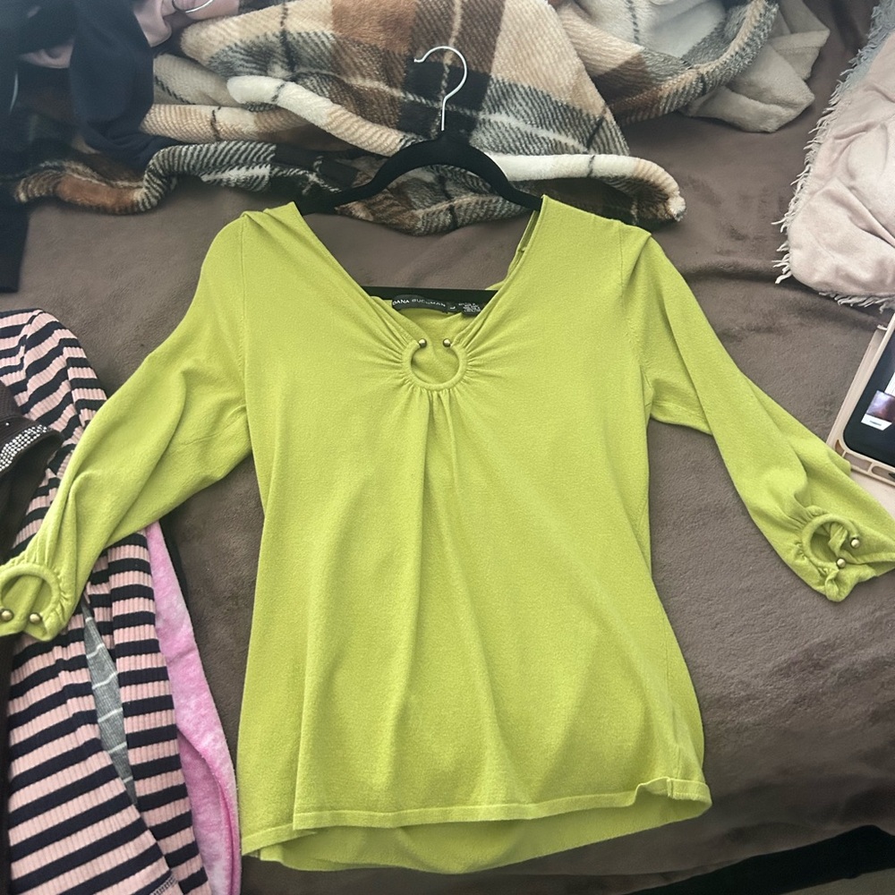 Women's Lime Green Top